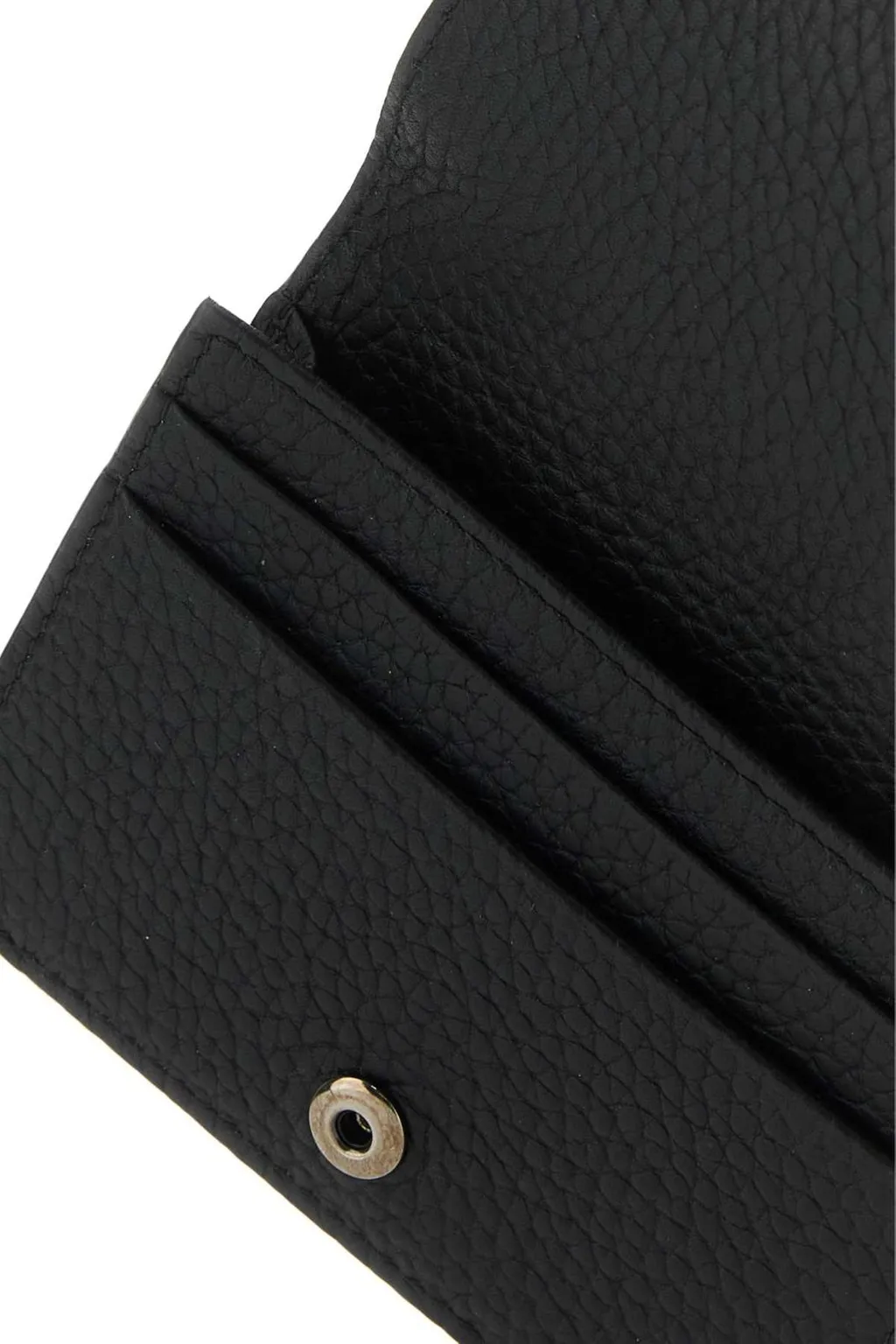 Dolce & Gabbana Logo Embossed Foldover Top Wallet
