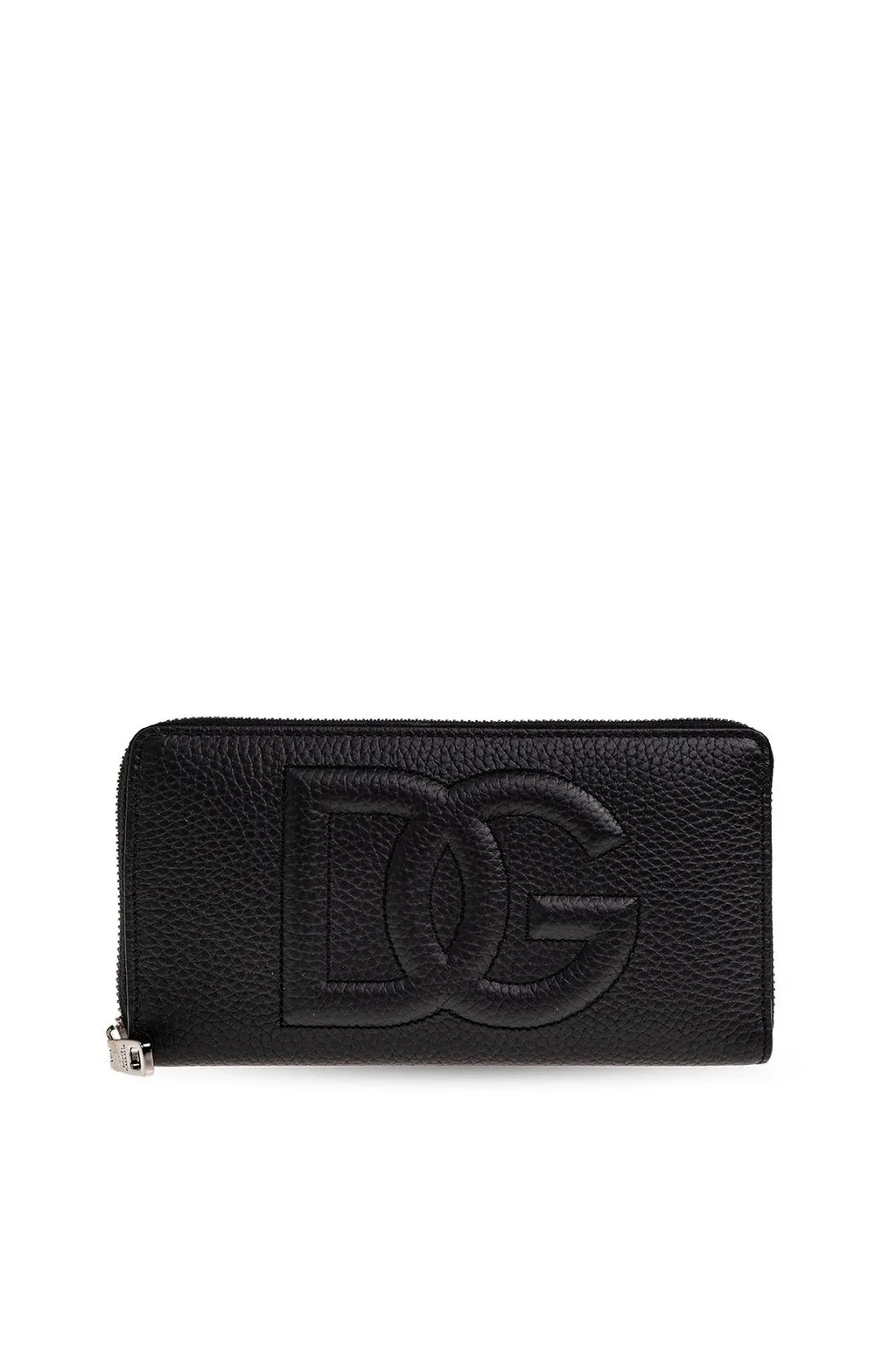 Dolce & Gabbana Dg Logo Embossed Zip-Around Wallet