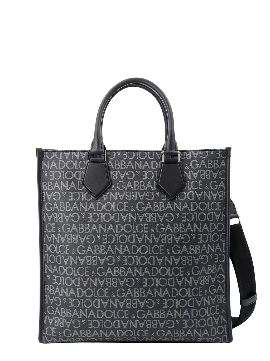 Dolce & Gabbana Logo Plaque Tote Bag