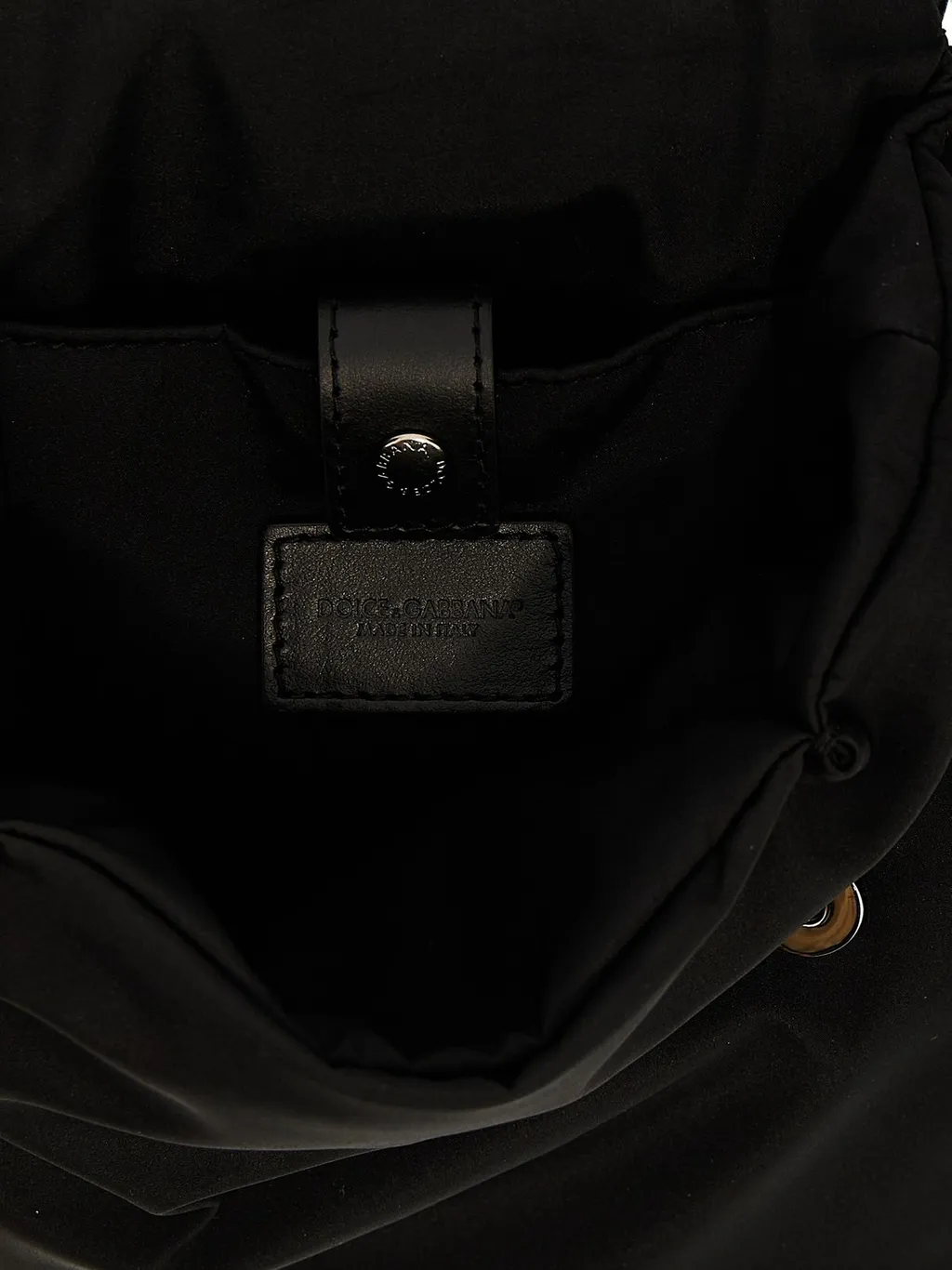 Dolce & Gabbana Logo Tag Mini Backpack