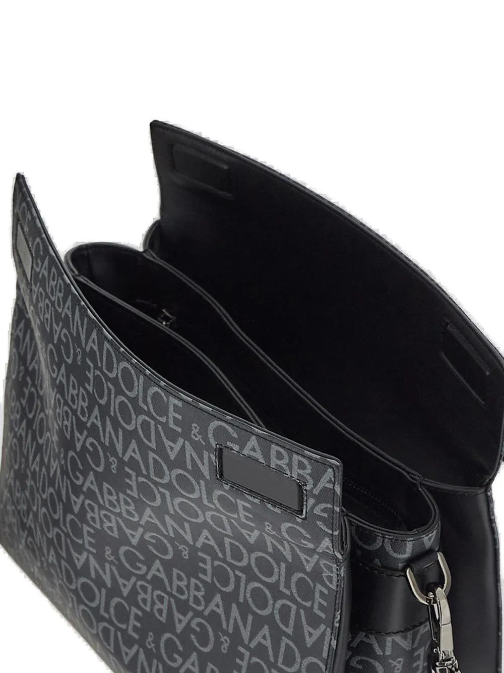 Dolce & Gabbana All-Over Jacquard Crossbody Bag