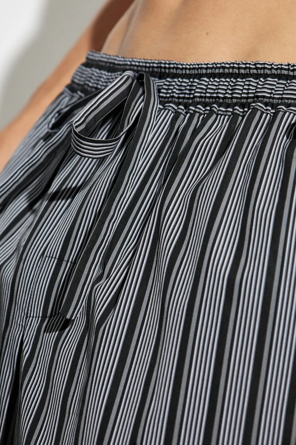 Dolce & Gabbana Striped Elasticated Waist Trousers