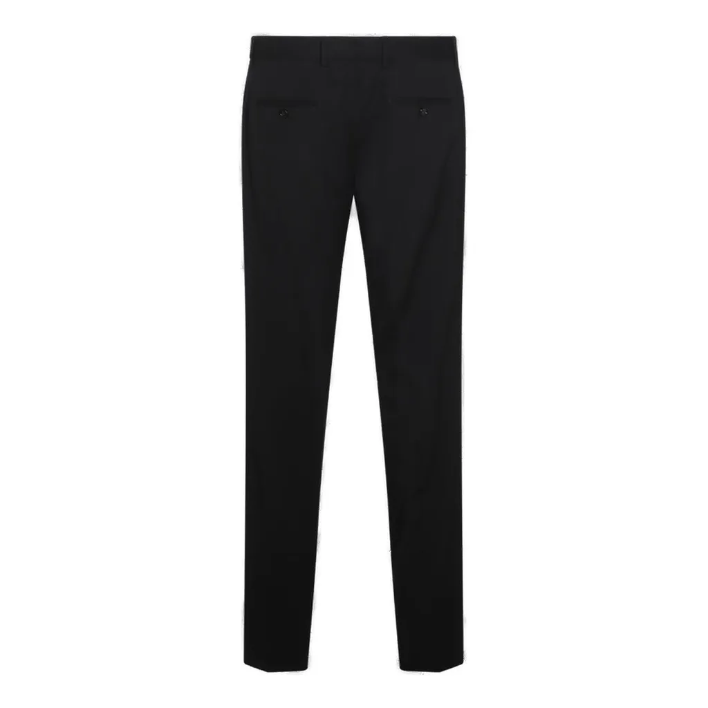 Dolce & Gabbana Mid-Rise Straight-Leg Trousers