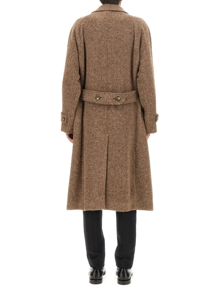 Dolce & Gabbana Double-Breasted Mid-Length Coat