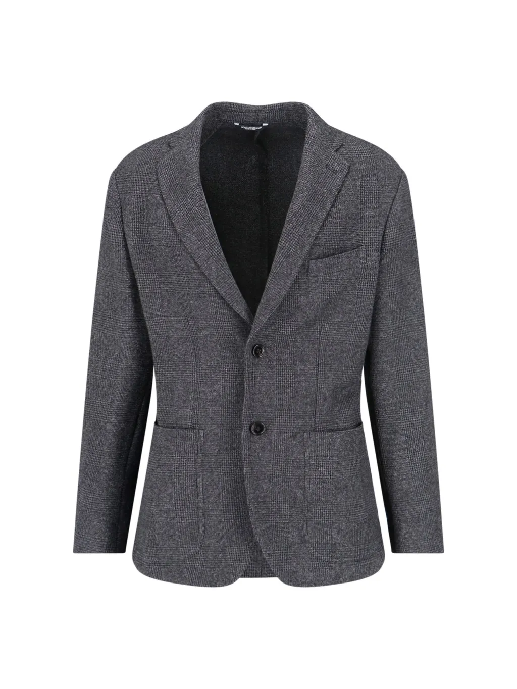 Dolce & Gabbana Prince Of Wales Single Breasted Blazer