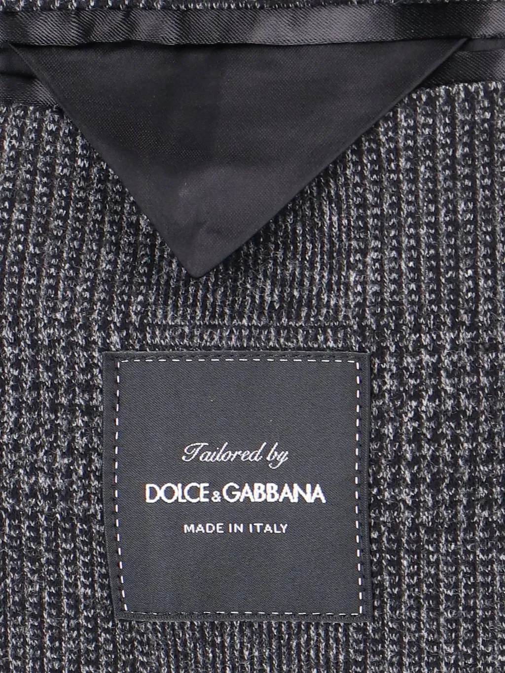 Dolce & Gabbana Prince Of Wales Single Breasted Blazer