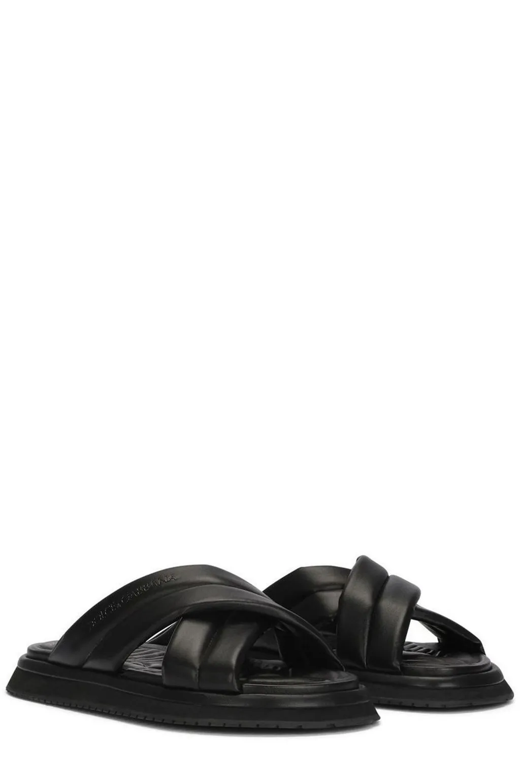 Dolce & Gabbana Crossover Strap Sandals