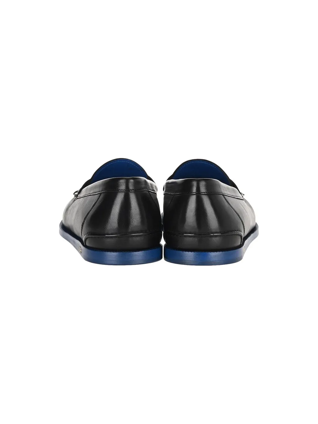 Dolce & Gabbana Dg Logo Plaque Fringed Moccasins