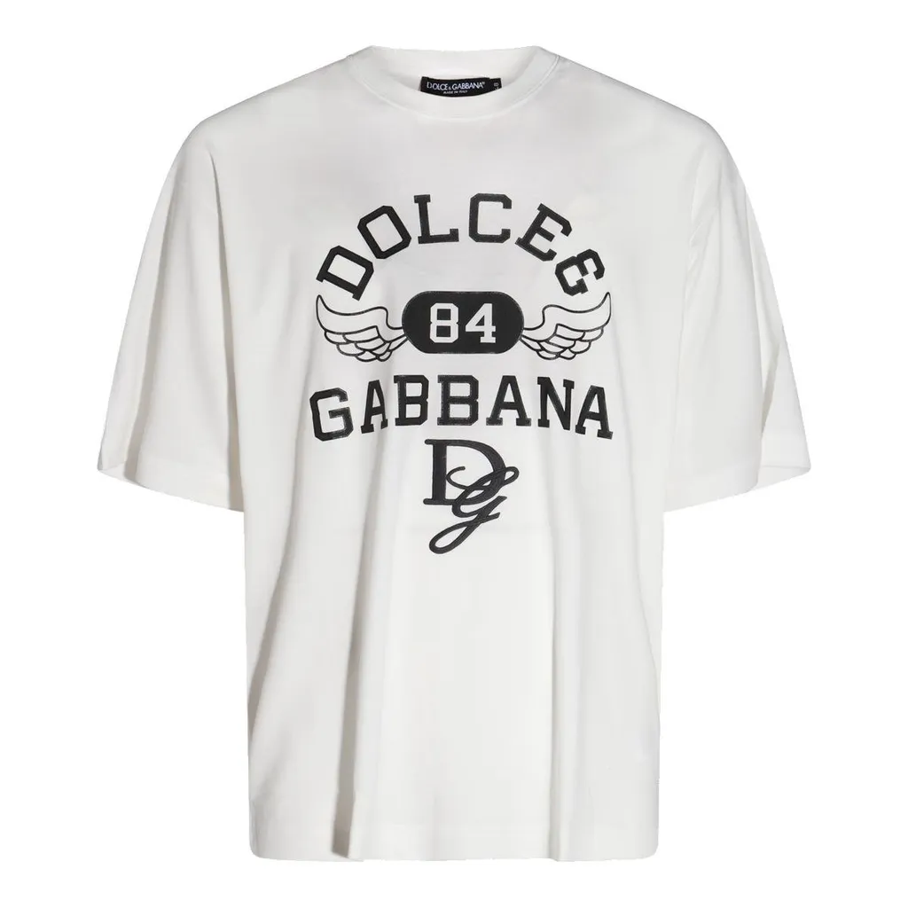 Dolce & Gabbana Logo Printed Crewneck T-Shirt