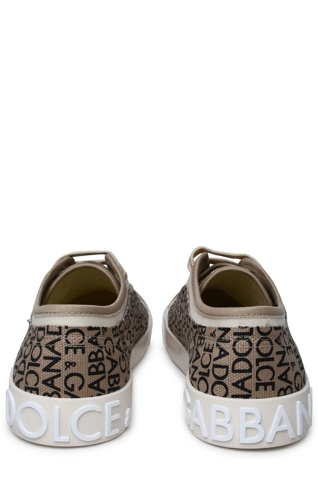Dolce & Gabbana Portofino Logo Jacquard Sneakers
