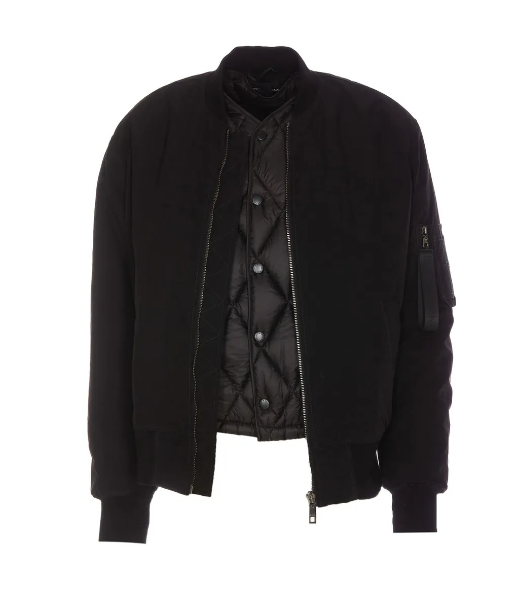 Dolce & Gabbana Zip-Up Down Jacket