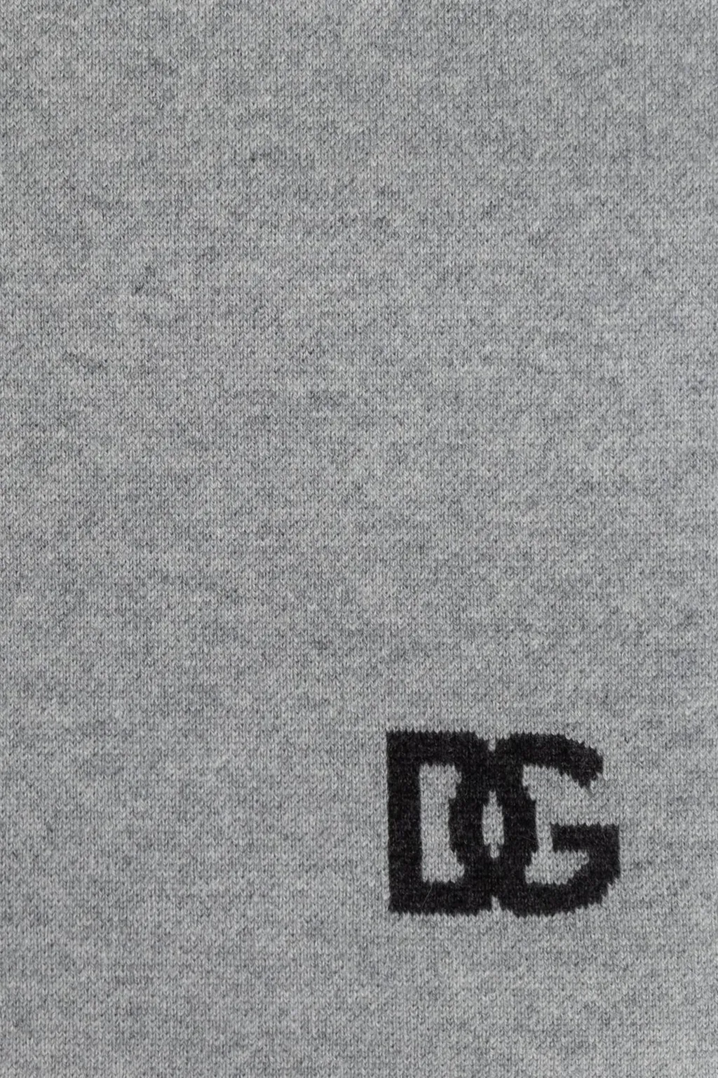 Dolce & Gabbana Logo Intarsia Scarf