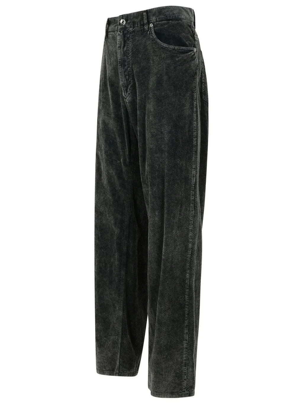 Dolce & Gabbana Logo Patch Corduroy Pants