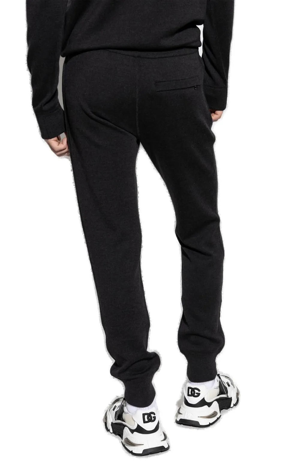 Dolce & Gabbana Dg Logo Patch Drawstring Pants