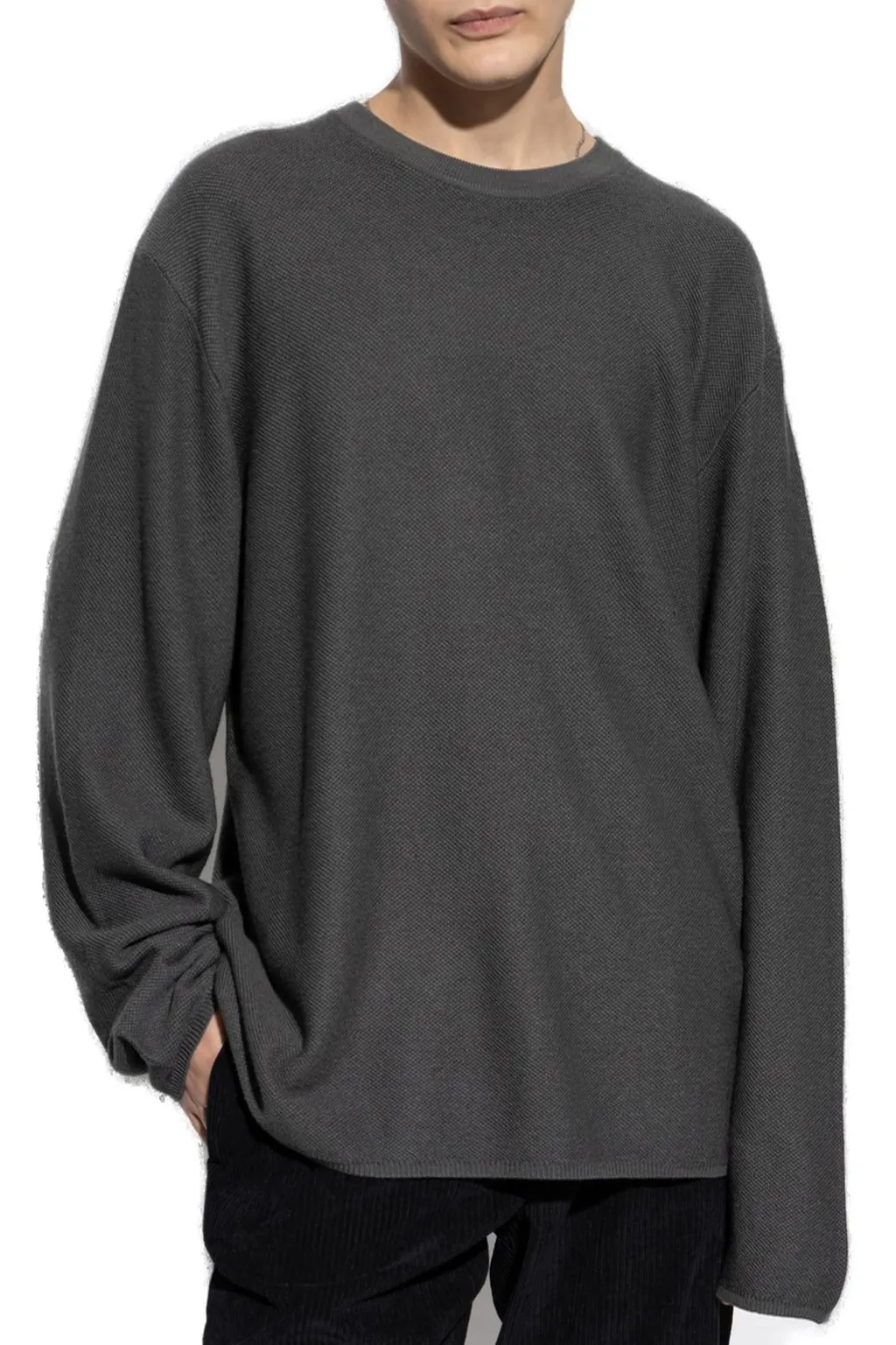 Dolce & Gabbana Logo Patch Crewneck Jumper