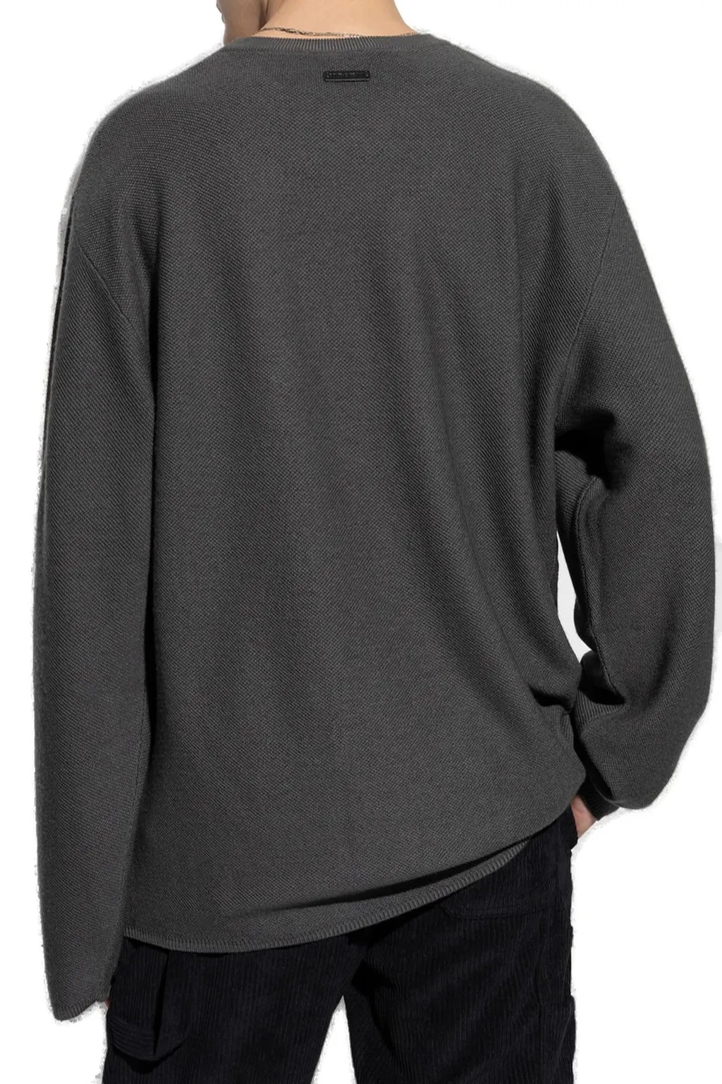 Dolce & Gabbana Logo Patch Crewneck Jumper