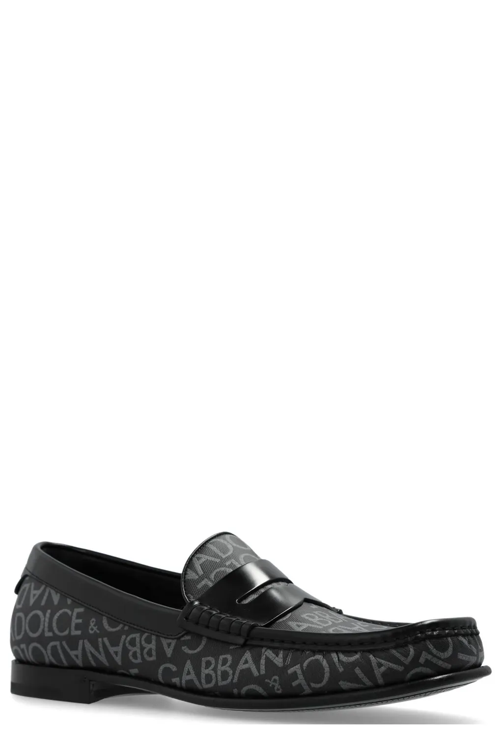 Dolce & Gabbana Logo Printed Loafers