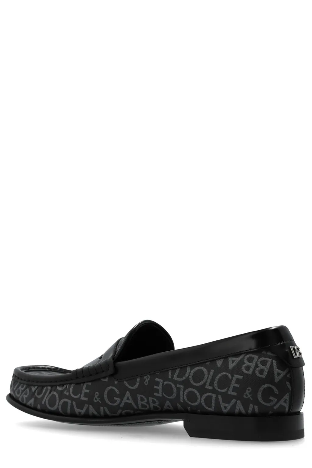 Dolce & Gabbana Logo Printed Loafers