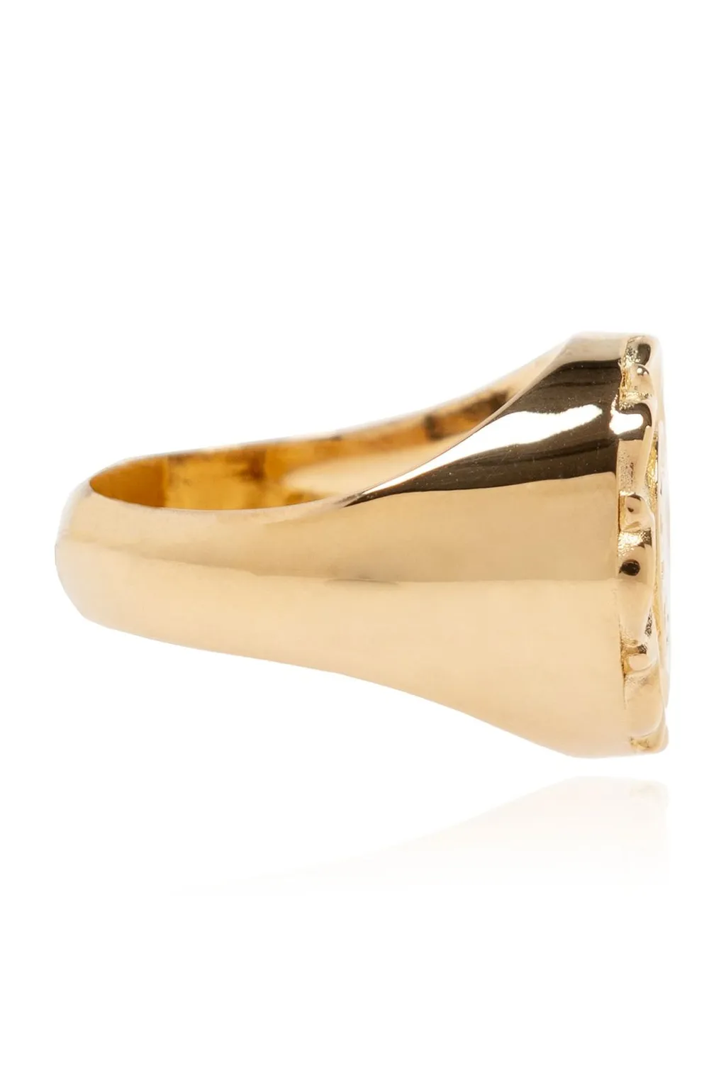Dolce & Gabbana Logo Lettering Signet Ring