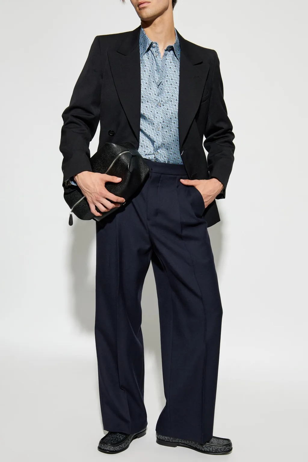 Dolce & Gabbana Tie Printed Martini-Fit Shirt