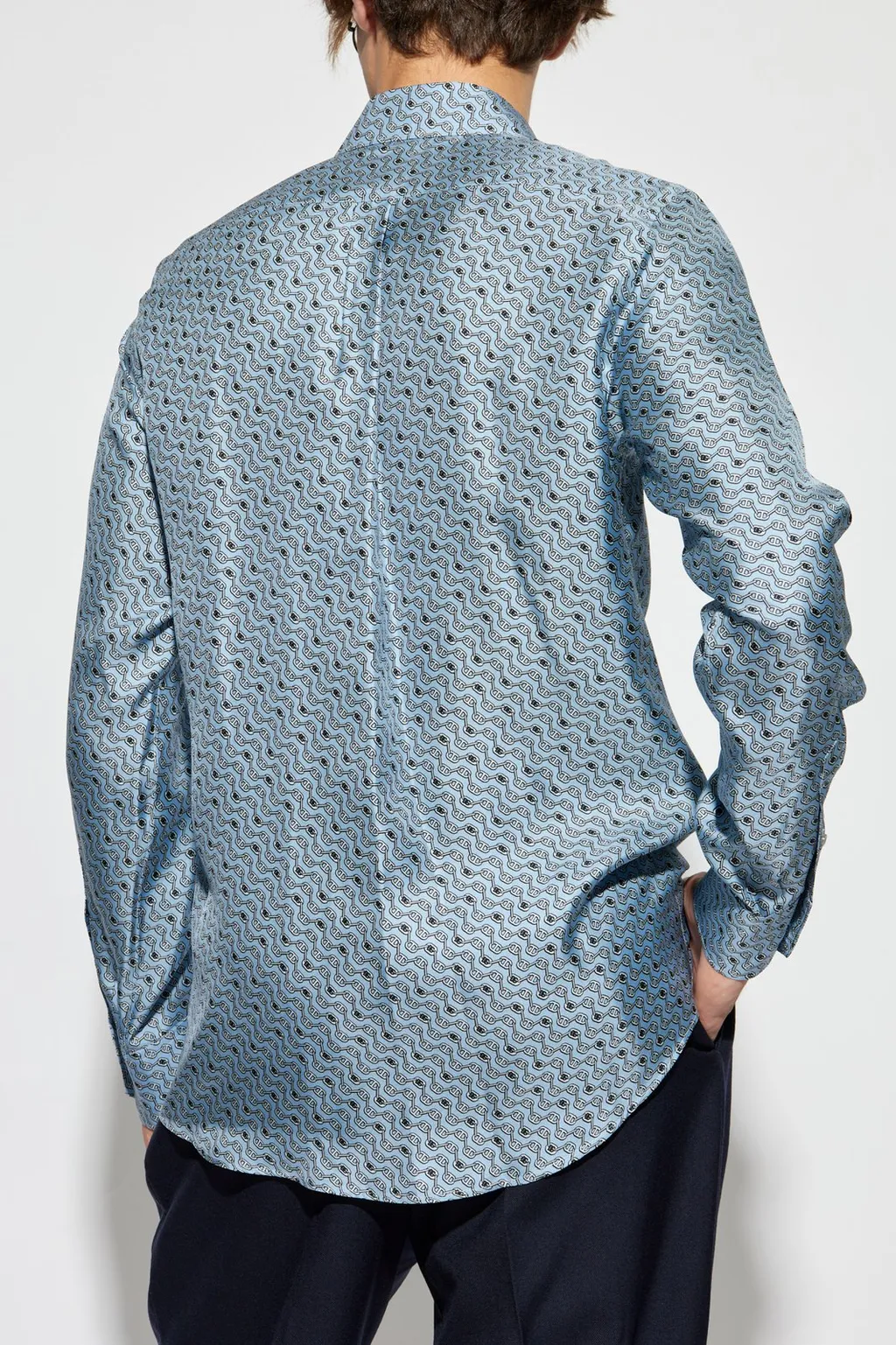 Dolce & Gabbana Tie Printed Martini-Fit Shirt