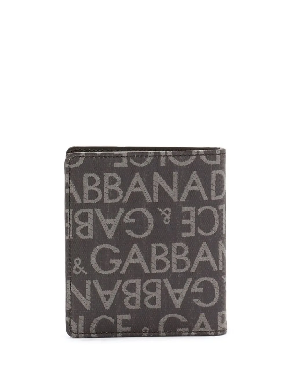 Dolce & Gabbana Coated Jacquard Bifold Card Holder