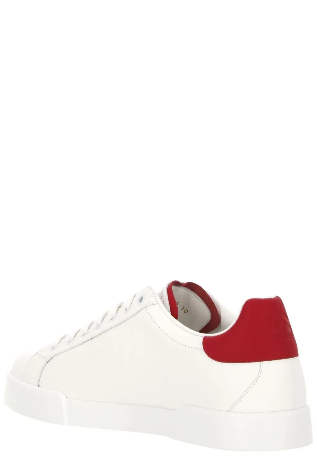 Dolce & Gabbana Portofino Dg Logo Perforated Sneakers