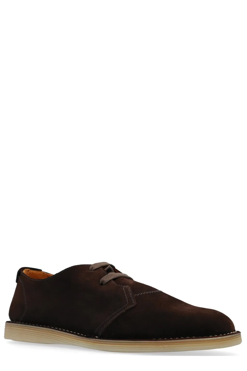 Dolce & Gabbana Round Toe Lace-Up Shoes