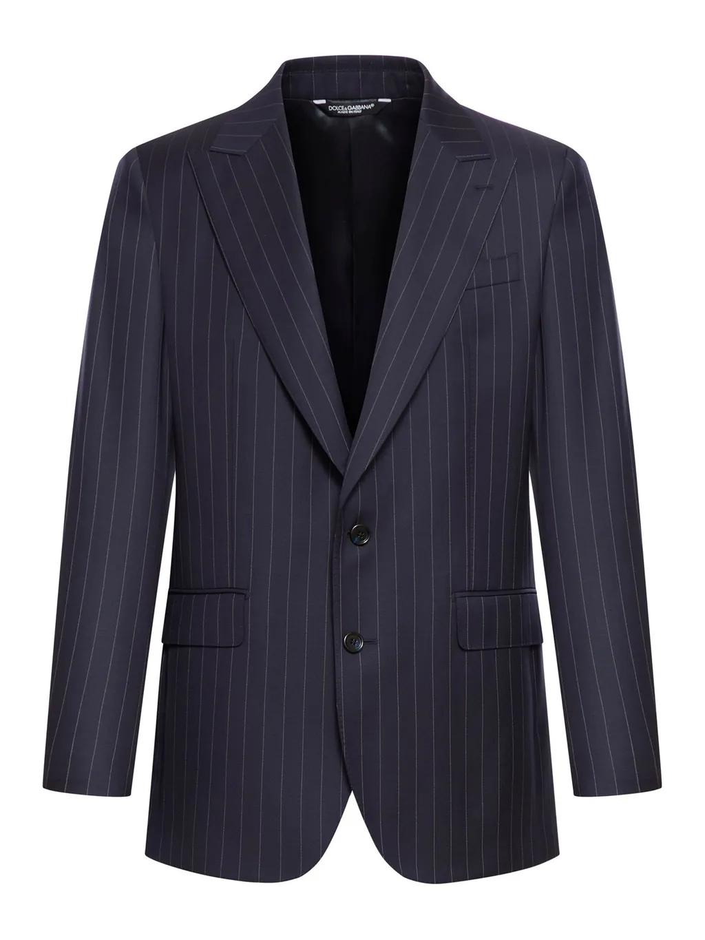 Dolce & Gabbana Striped Single-Breasted Blazer