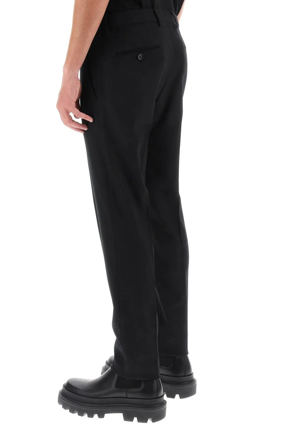 Dolce & Gabbana Dg Logo Jacquard Stretch Pants