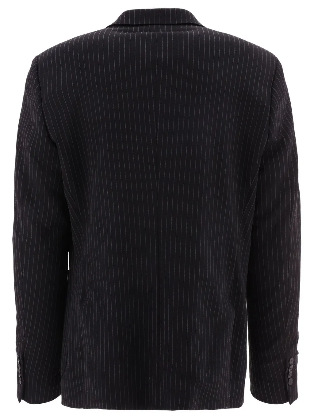 Dolce & Gabbana Pinstripe Single Breasted Stretch Jacket