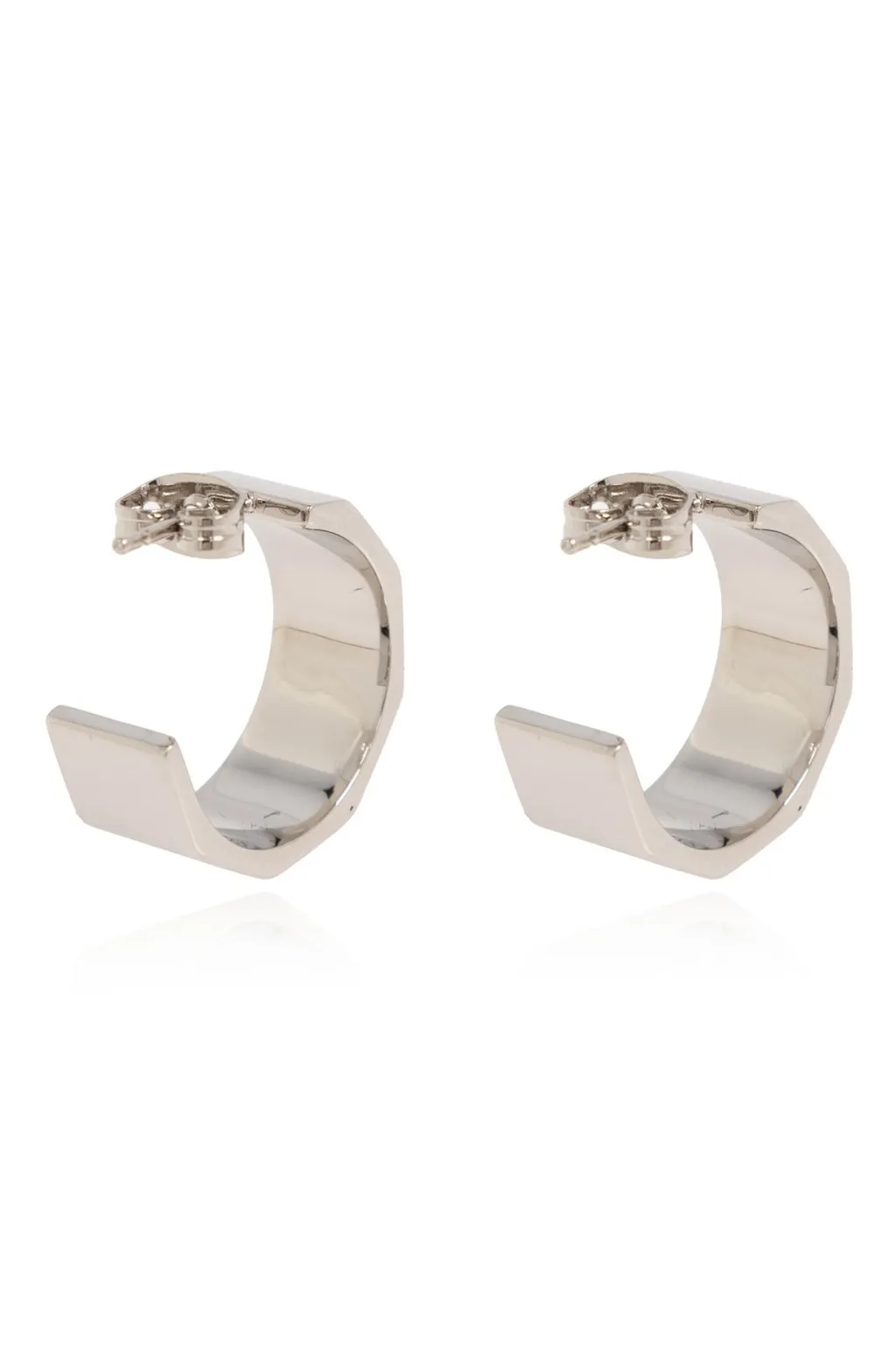 Dolce & Gabbana Logo Embossed Earrings