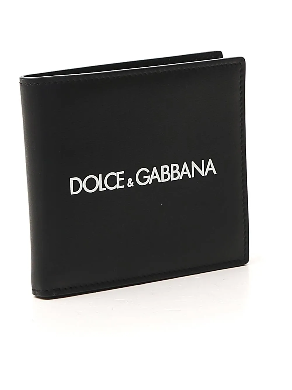 Dolce & Gabbana Logo Print Bifold Wallet