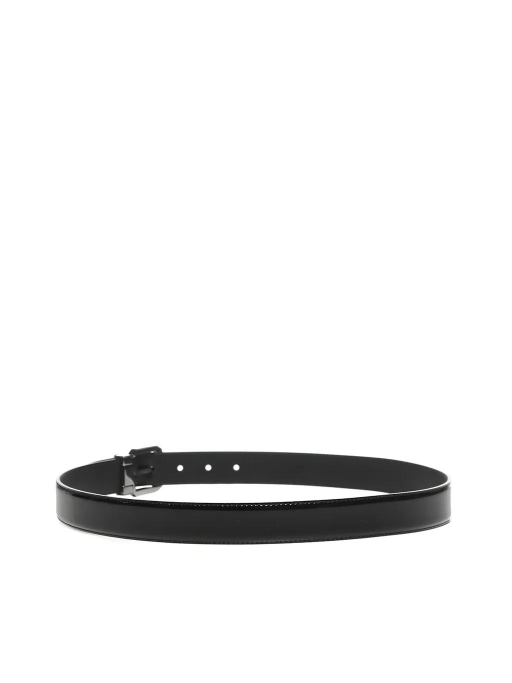 Dolce & Gabbana Logo Engraved Buckle Belt