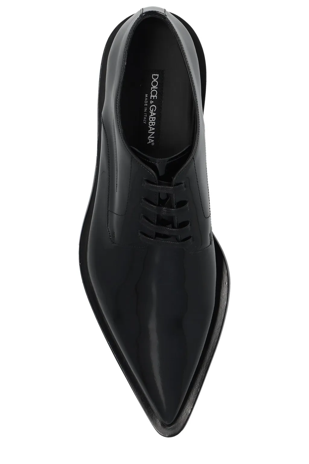 Dolce & Gabbana Pointed-Toe Derby Shoes