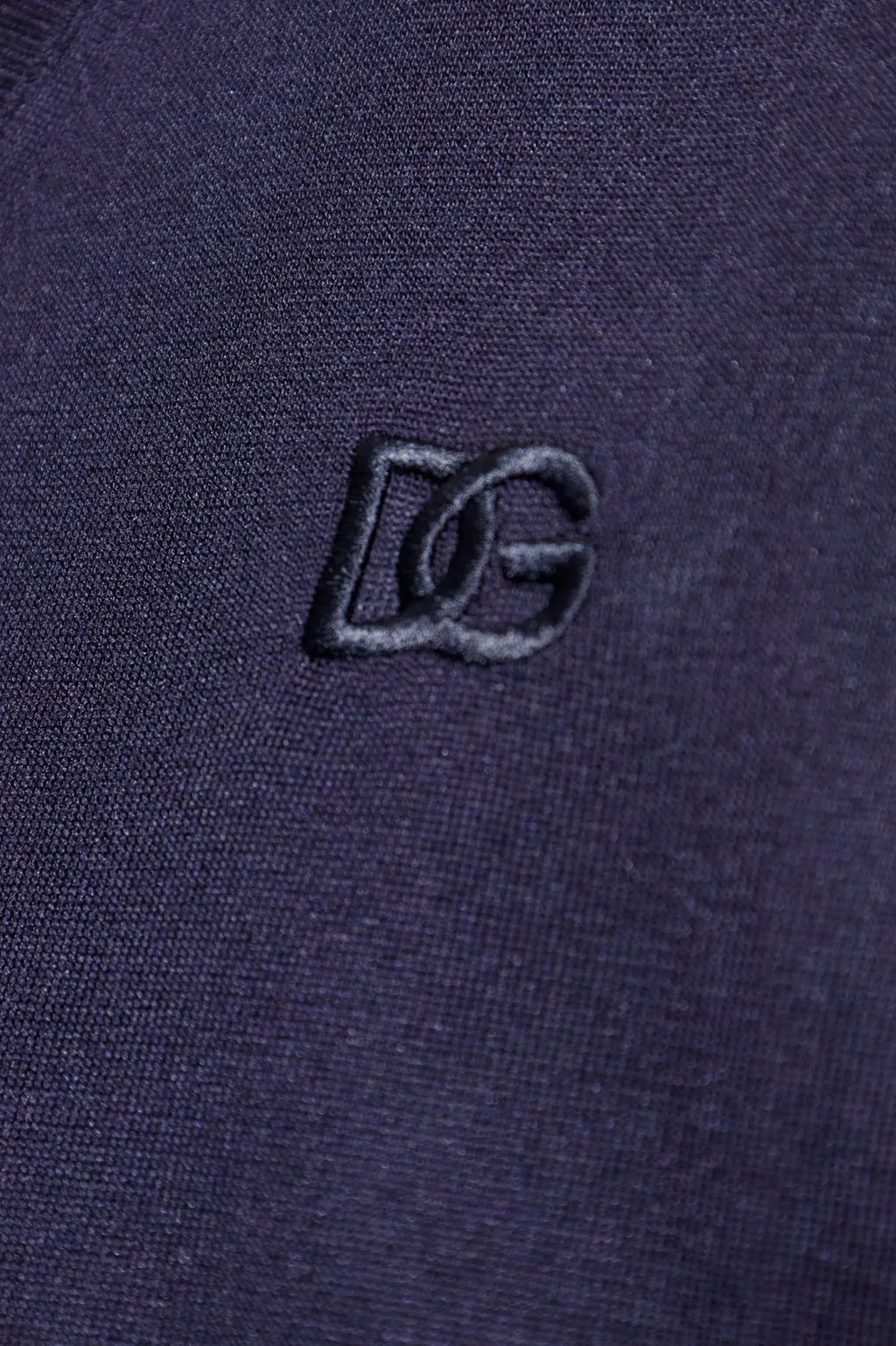 Dolce & Gabbana Logo-Embroidered V-Neck Cardigan