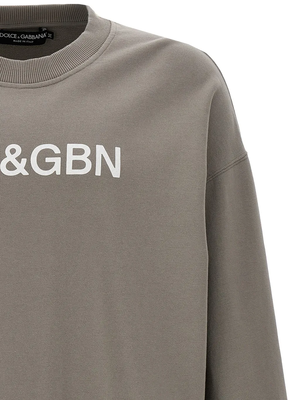 Dolce & Gabbana Logo Printed Oversized Sweatshirt