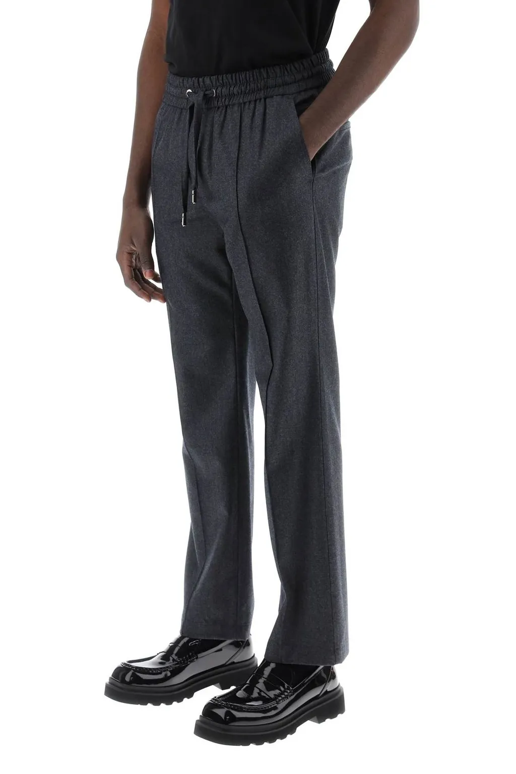 Dolce & Gabbana Logo Patch Drawstring Trousers