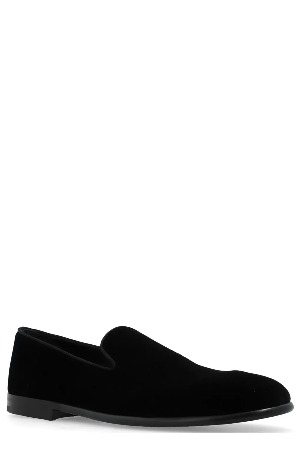 Dolce & Gabbana Milano Round Toe Loafers