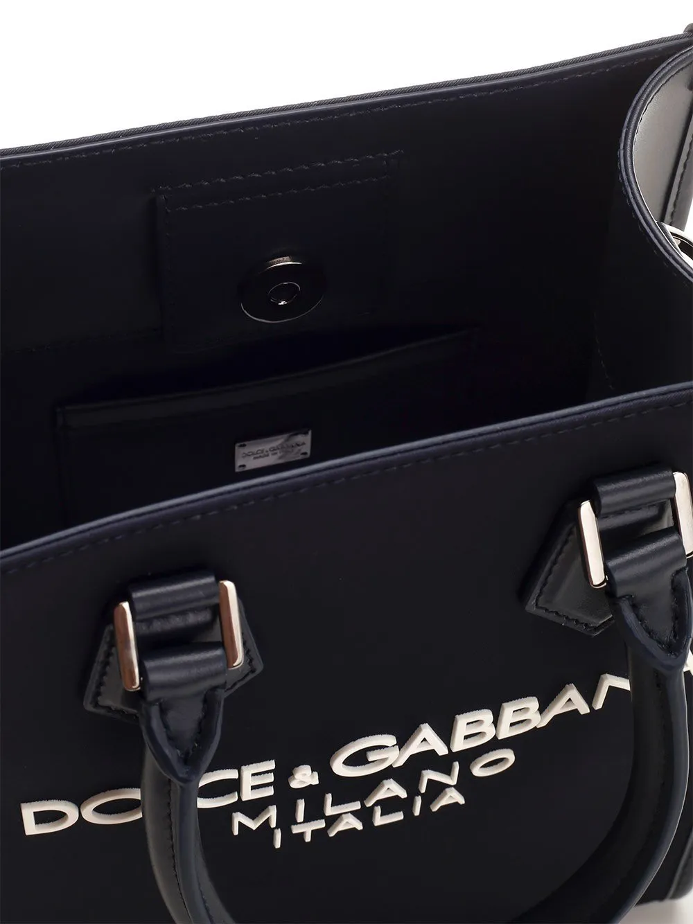 Dolce & Gabbana Logo Embossed Tote Bag