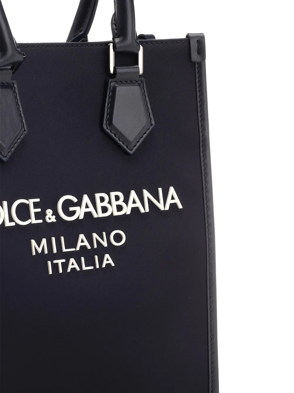 Dolce & Gabbana Logo Embossed Tote Bag