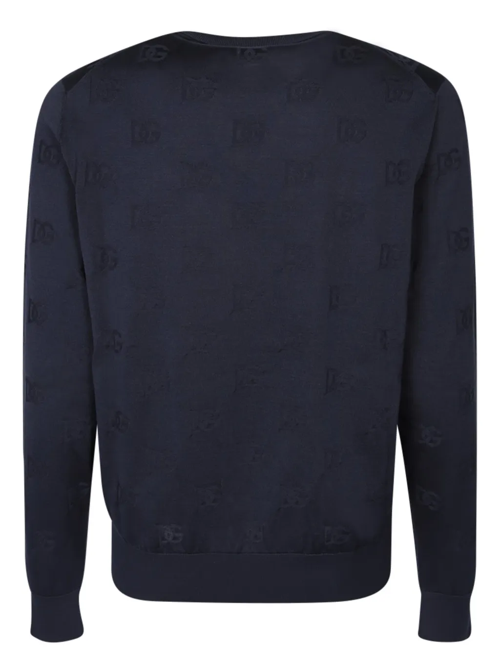 Dolce & Gabbana All-Over Dg Inlay Crewneck Jumper