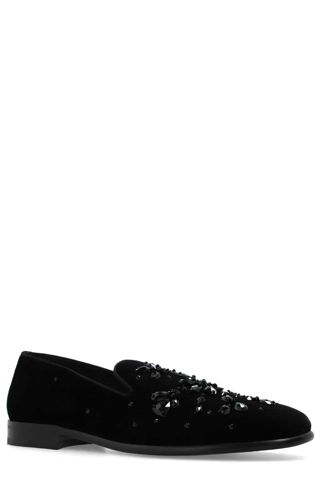 Dolce & Gabbana Milano Embellished Loafers