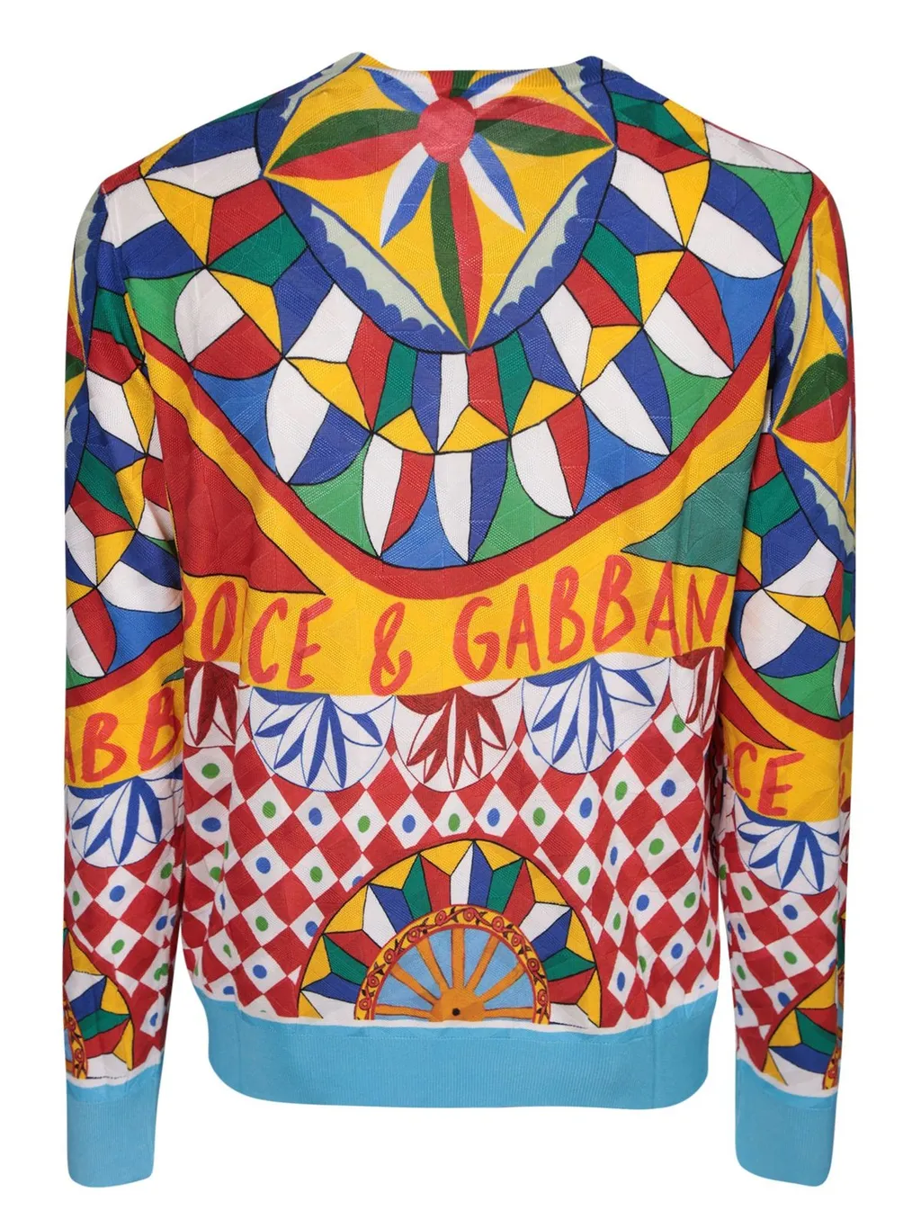 Dolce & Gabbana Geometric-Printed Crewneck T-Shirt