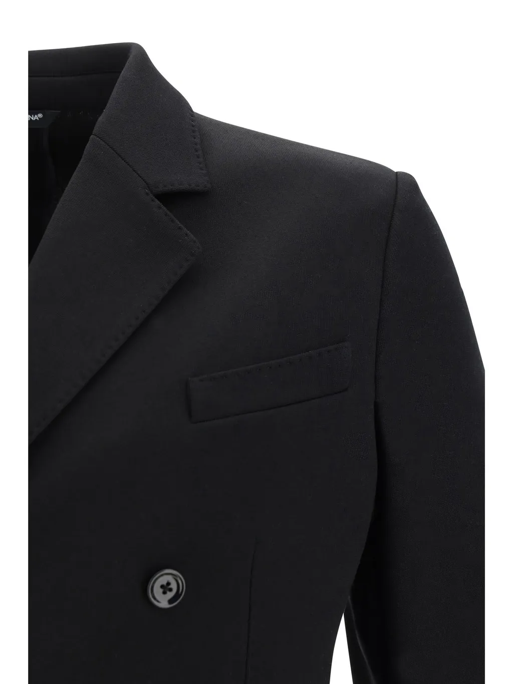 Dolce & Gabbana Double-Breasted Jersey Jacket