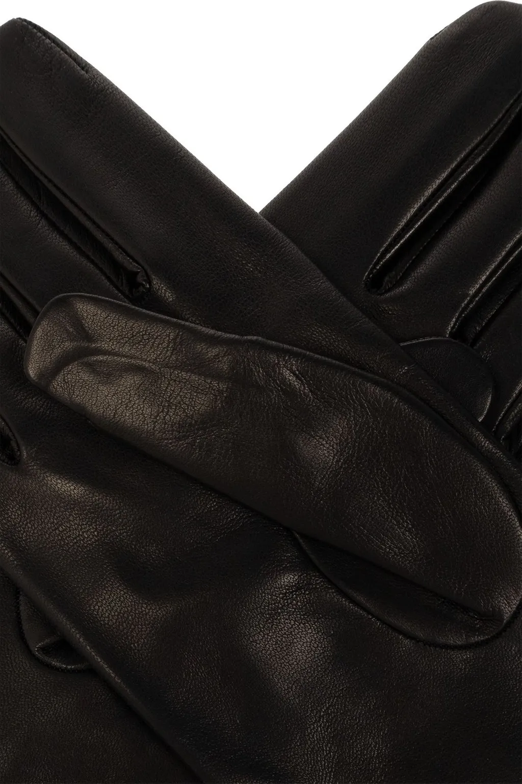 Dolce & Gabbana Dg-Logo Embossed Full-Finger Gloves