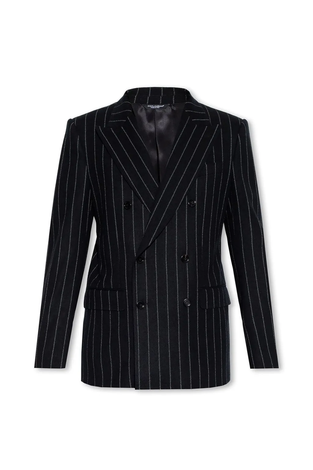 Dolce & Gabbana Striped Double-Breasted Blazer