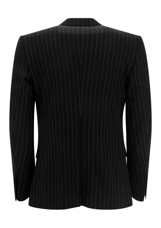Dolce & Gabbana Pinstripe Stretch Sicilia-Fit Jacket