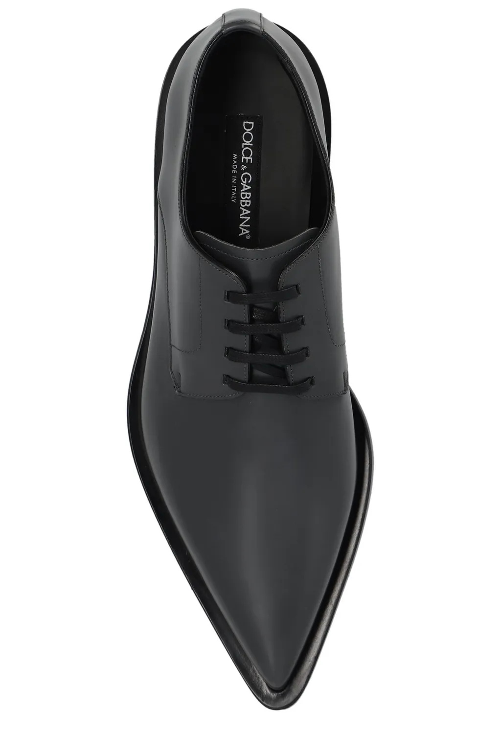 Dolce & Gabbana Pointed-Toe Derby Shoes