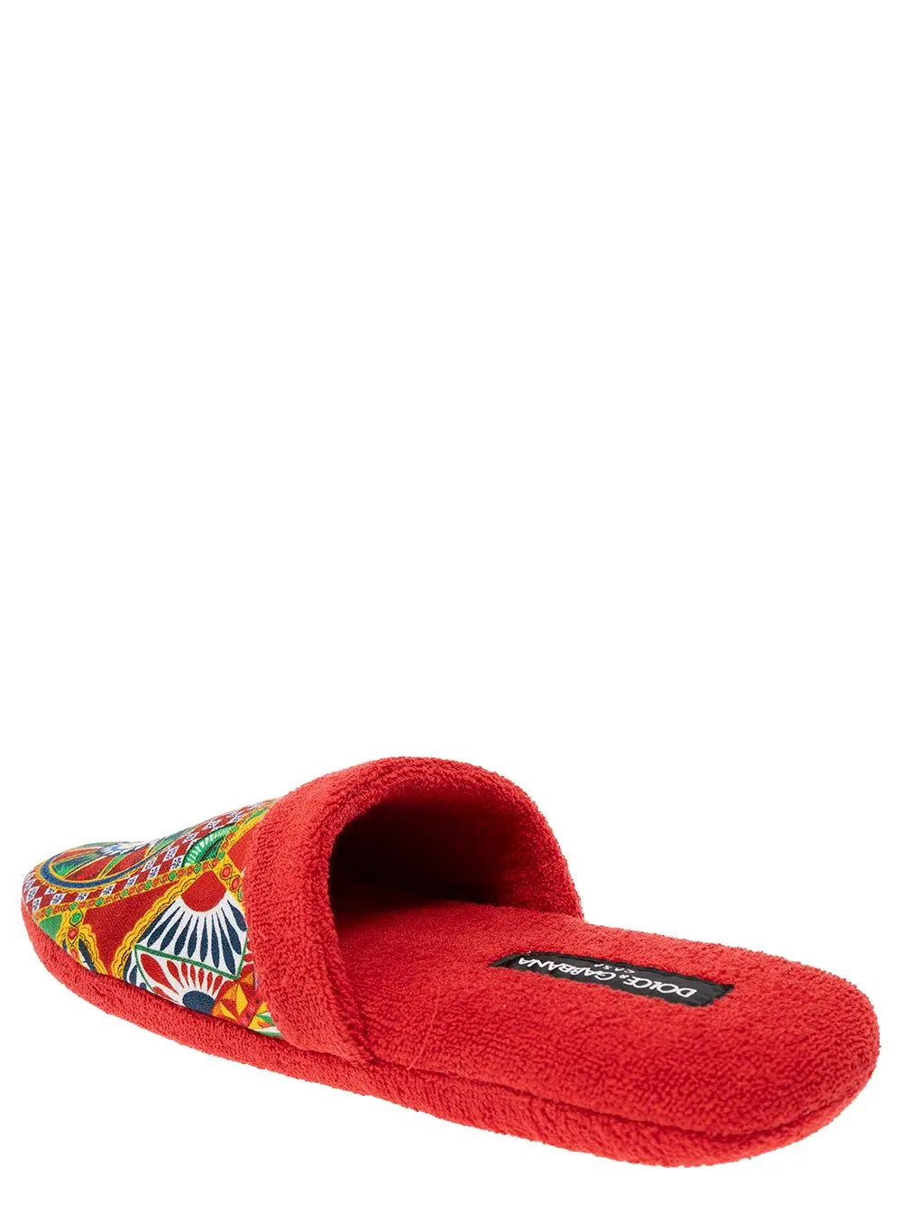 Dolce & Gabbana Carretto Printed Slippers